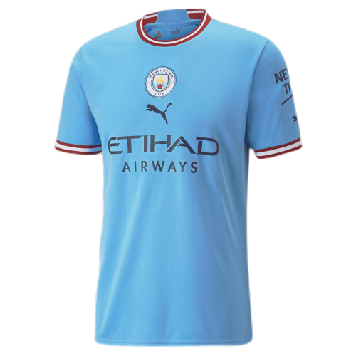 Manchester City Soccer Jersey ''CHAMPIONS 2021-22+CUP" Home Replica 2022/23