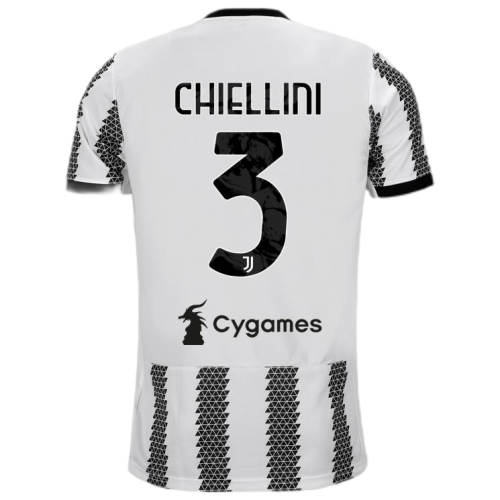 Juventus Soccer Jersey CHIELLINI #3 Home Chiello - Limited Edition Replica 2022/23