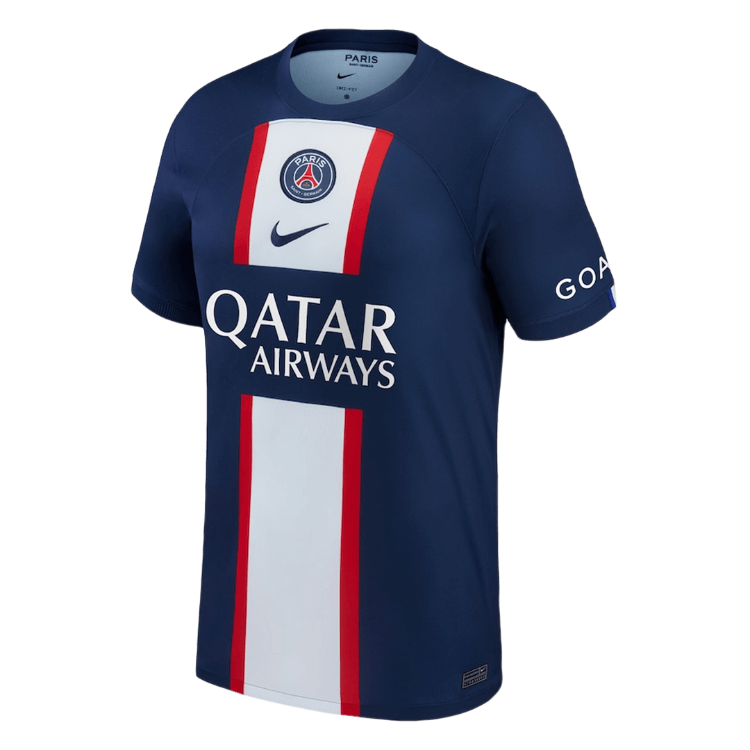 PSG Soccer Jersey Home Kit(Jersey+Shorts) 2022/23