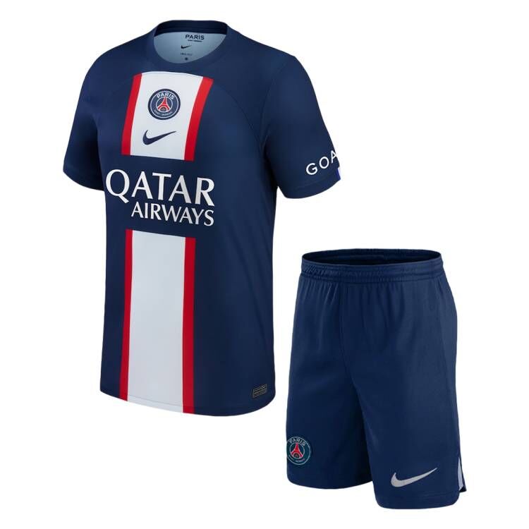 PSG Soccer Jersey Home Kit(Jersey+Shorts) 2022/23