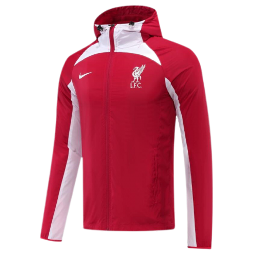 Liverpool Windbreaker Hoodie Jacket Red 2022/23