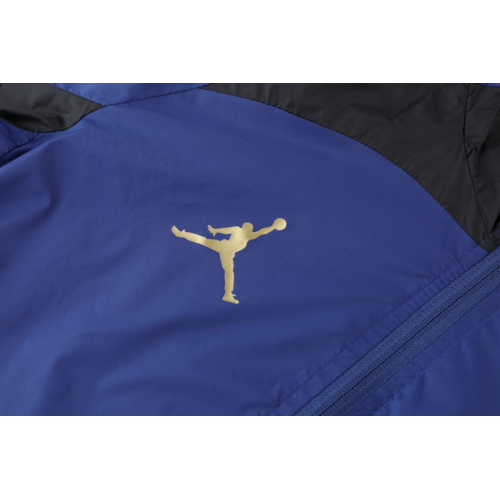 PSG Windbreaker Hoodie Jacket Navy 2022/23