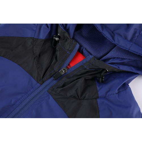 PSG Windbreaker Hoodie Jacket Navy 2022/23