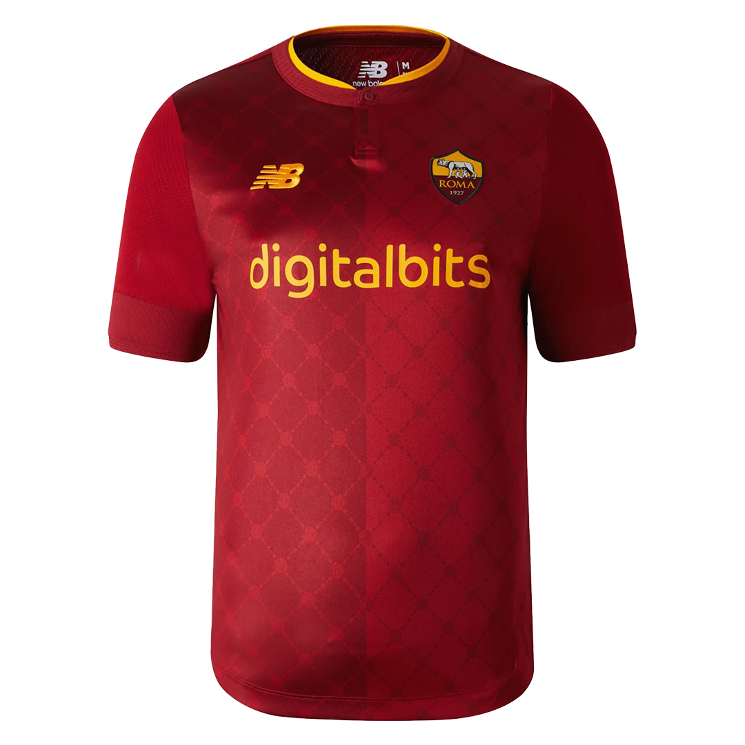 Roma Jersey Home Kit(Jersey+Shorts+Socks) Replica 2022/23