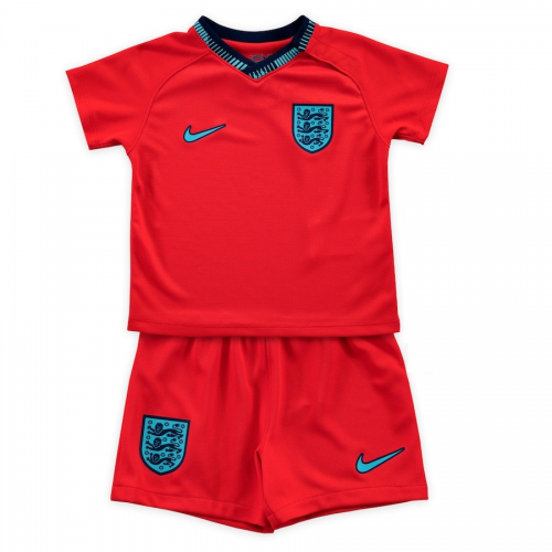 England Kids Jersey Away Kit(Jersey+Shorts) Replica World Cup 2022