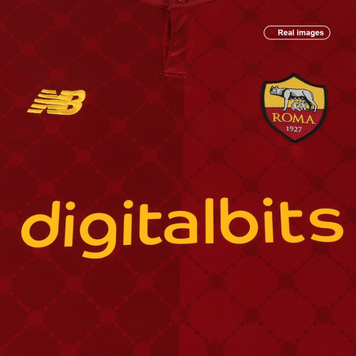 Roma Soccer Jersey Home Replica 2022/23