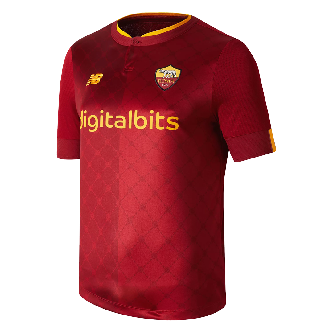 Roma Jersey Home Kit(Jersey+Shorts+Socks) Replica 2022/23