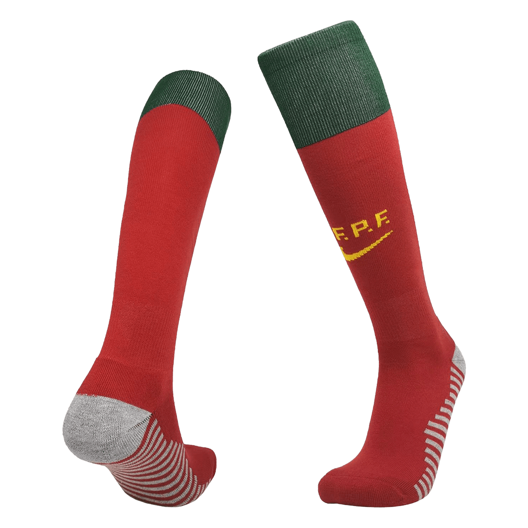 Portugal Jersey Home Whole Kit(Jersey+Shorts+Socks) Replica World Cup 2022