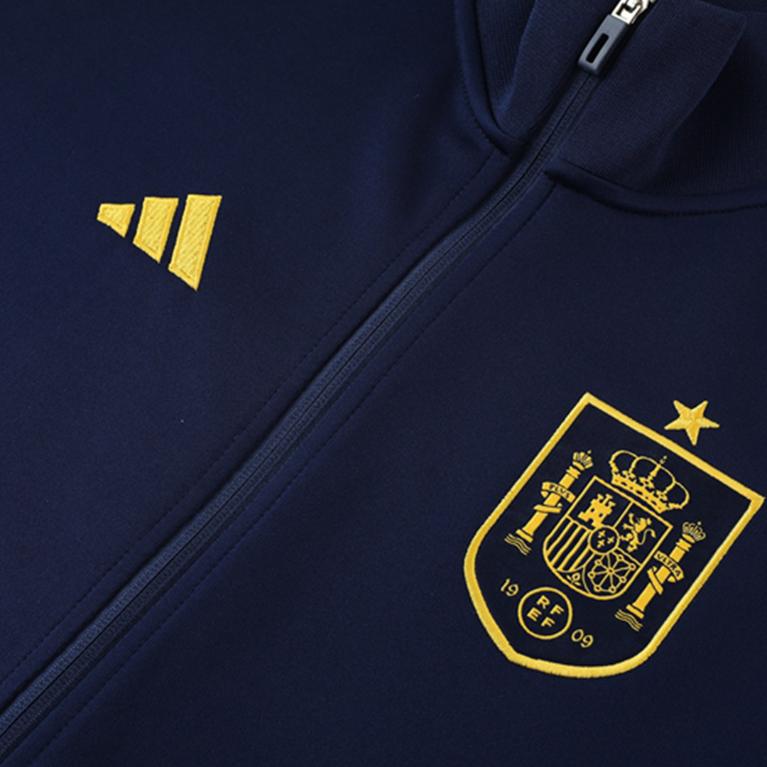 Spain Training Jacket Navy Replica 2022