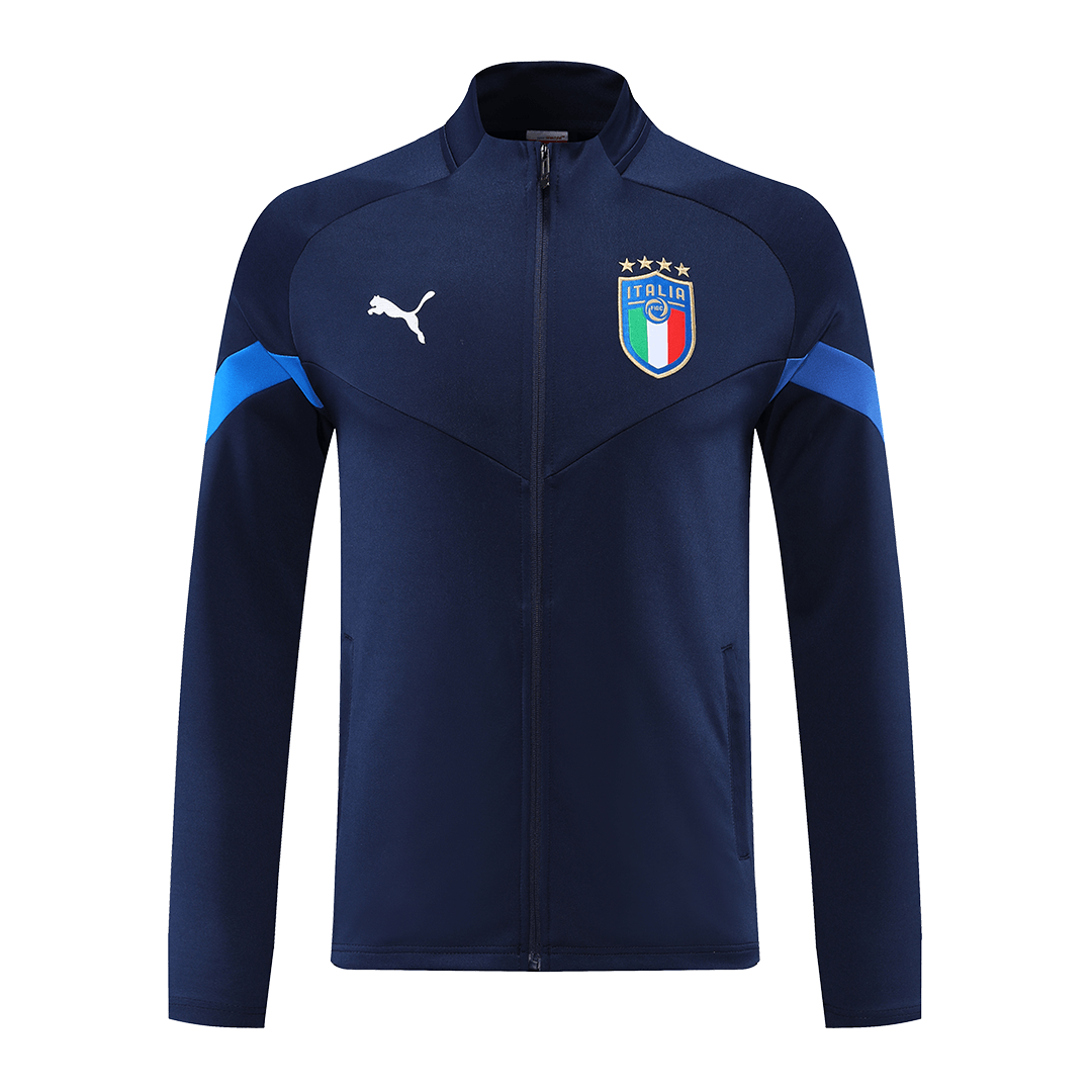 Italy Training Jacket Navy Replica 2022