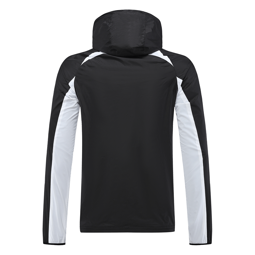 Inter Milan Windbreaker Hoodie Jacket Black 2022/23