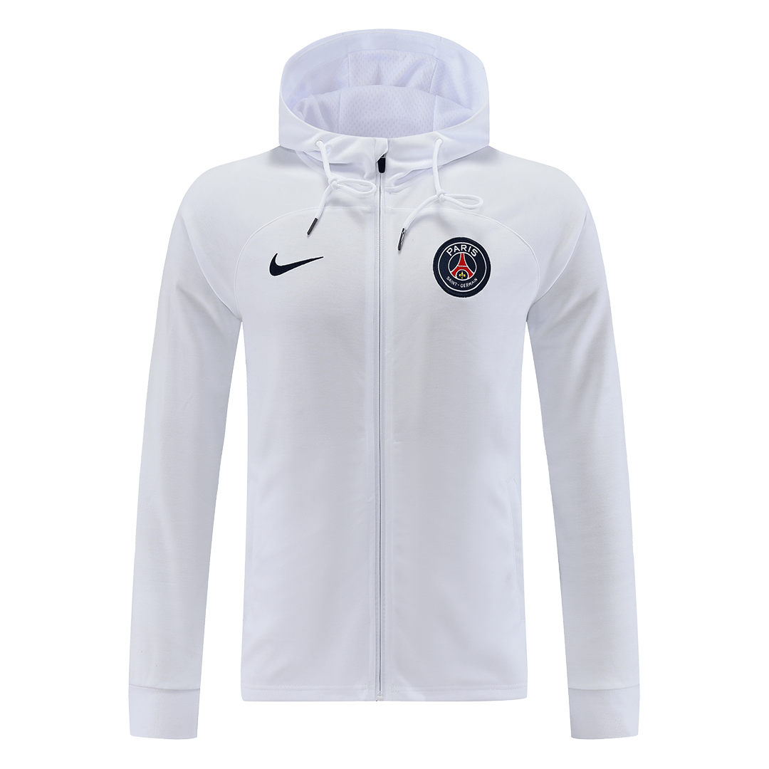 PSG Hoodie Sweatshirt Kit(Top+Pants) White Replica 2022/23