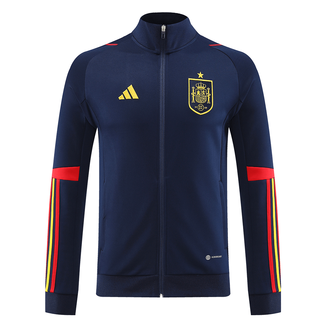 Spain Training Jacket Navy Replica 2022