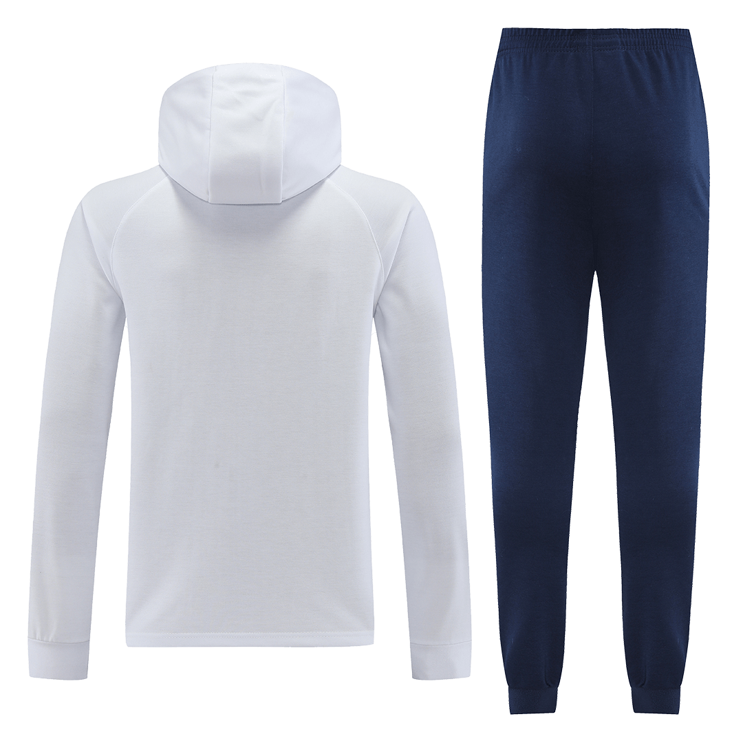 PSG Hoodie Sweatshirt Kit(Top+Pants) White Replica 2022/23