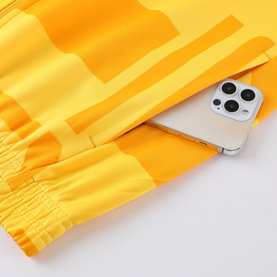 Manchester City Training Jacket Yellow Replica 2022/23
