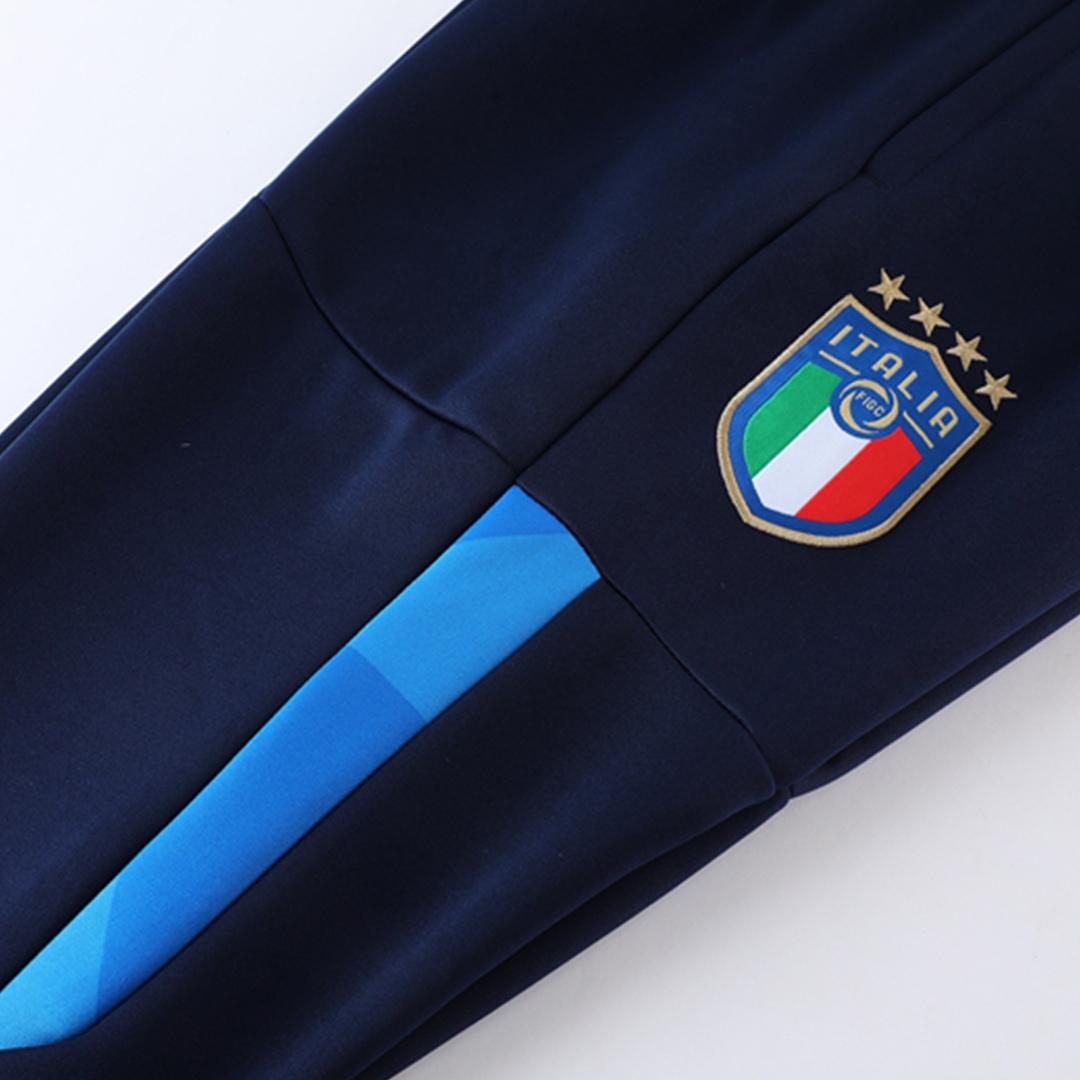 Italy Training Jacket Kit (Jacket+Pants) Blue Replica 2022