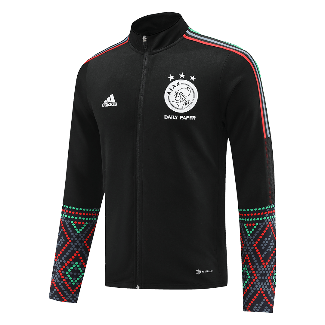Ajax Training Jacket Black Replica 2022/23