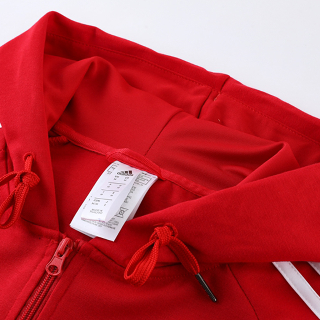 Manchester United Hoodie Sweatshirt Kit(Top+Pants) Red 2022/23