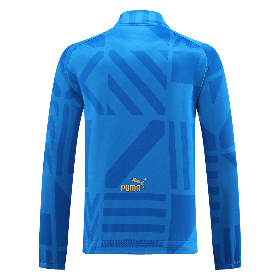 Italy Training Jacket Kit (Jacket+Pants) Blue Replica 2022