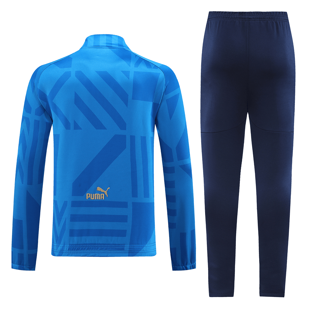 Italy Training Jacket Kit (Jacket+Pants) Blue Replica 2022