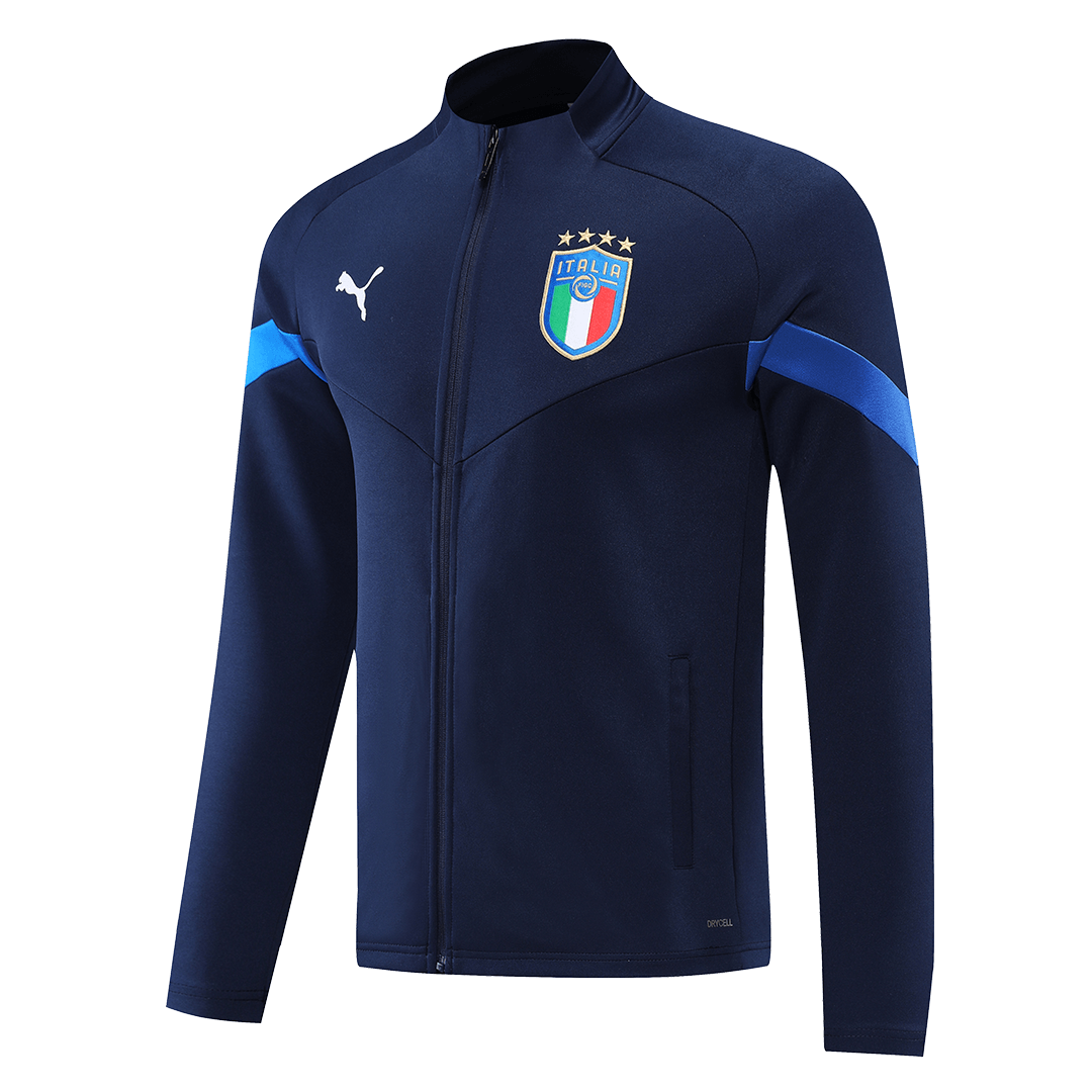 Italy Training Jacket Navy Replica 2022