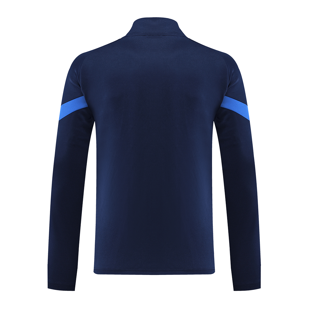 Italy Training Jacket Navy Replica 2022