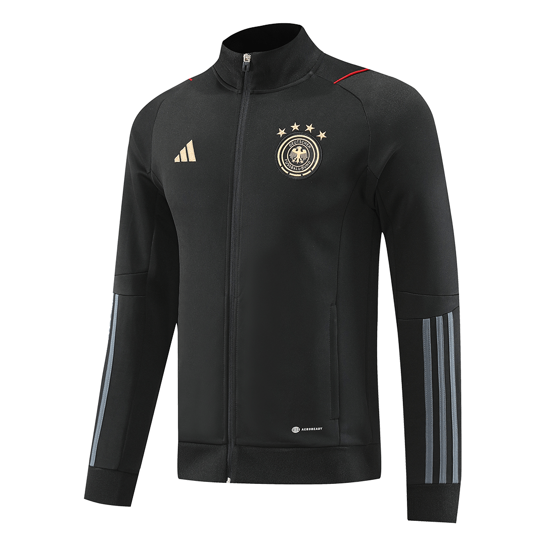 Germany Training Jacket Black Replica 2022