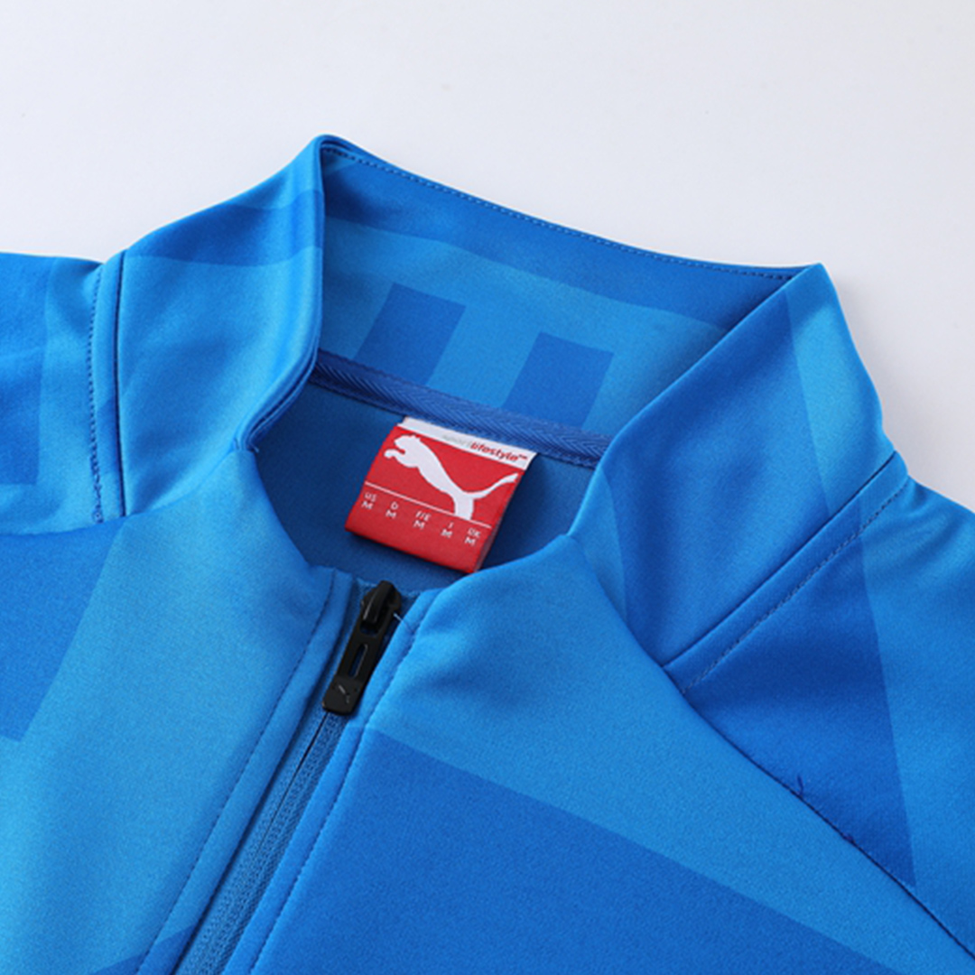 Italy Training Jacket Kit (Jacket+Pants) Blue Replica 2022