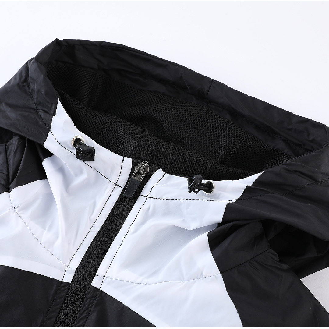Inter Milan Windbreaker Hoodie Jacket Black 2022/23