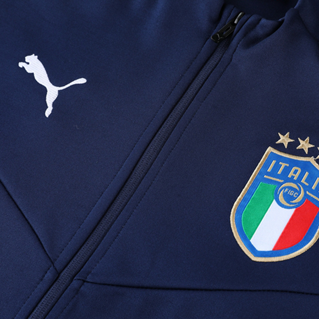 Italy Training Jacket Navy Replica 2022