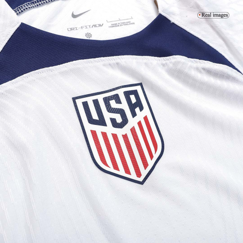 USMNT Jersey Home Player Version World Cup 2022