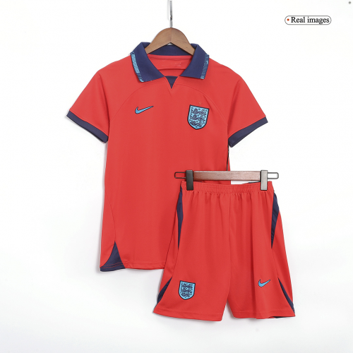 England Kids Jersey Away Kit(Jersey+Shorts) Replica World Cup 2022