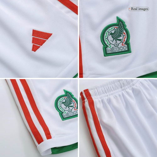 Mexico Kids Jersey Home Kit (Jersey+Short) Replica World Cup 2022