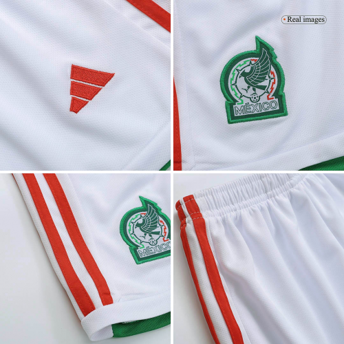 Mexico Kids Jersey Home Kit (Jersey+Short) World Cup 2022