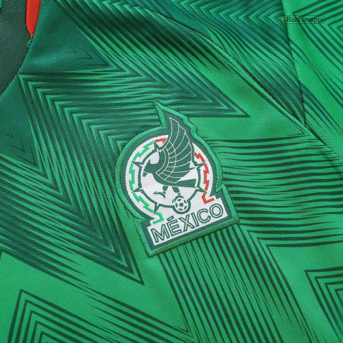 Mexico Kids Jersey Home Kit (Jersey+Short) Replica World Cup 2022
