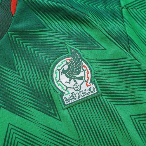 Mexico Kids Jersey Home Kit (Jersey+Short) World Cup 2022