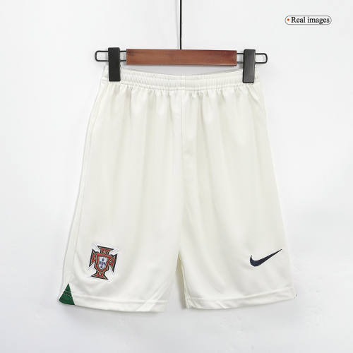 Portugal Kids Jersey Away Kit(Jersey+Shorts) 2022