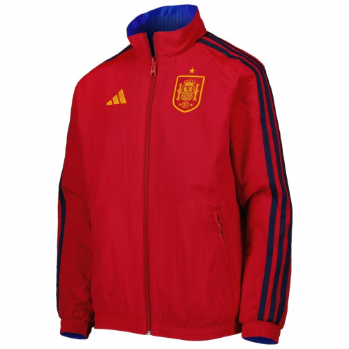 Spain Reversible Anthem Track Jacket Blue/Red World Cup 2022