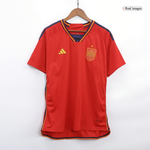 Spain Soccer Jersey Home Replica World Cup 2022