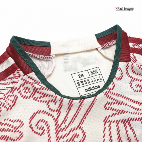 Mexico Kids Jersey Away Kit(Jersey+Shorts) Replica World Cup 2022