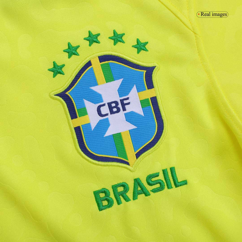 Brazil Discount Jersey Home Replica World Cup 2022