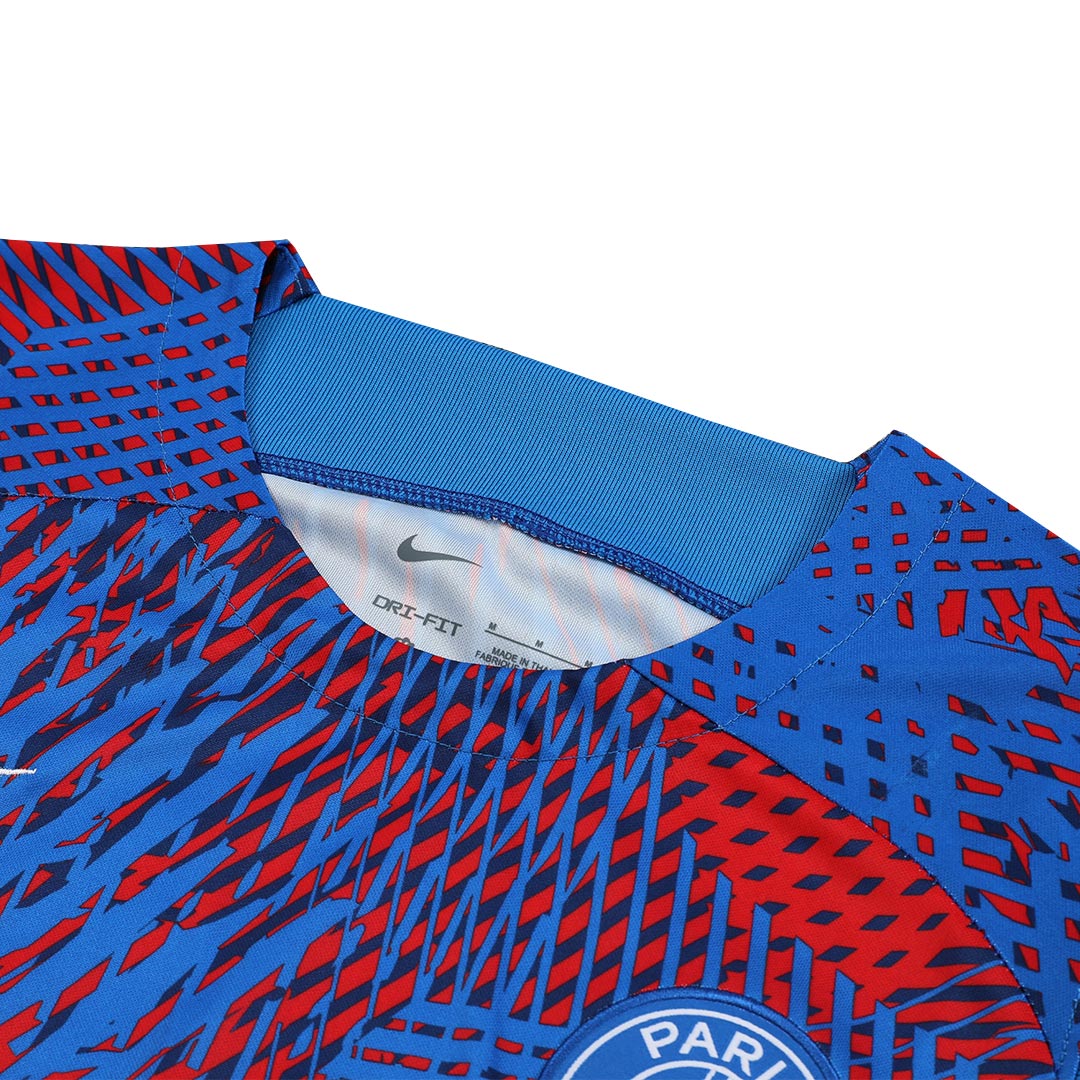 PSG Sleeveless Training Kit (Top+Shorts) Blue 2022/23