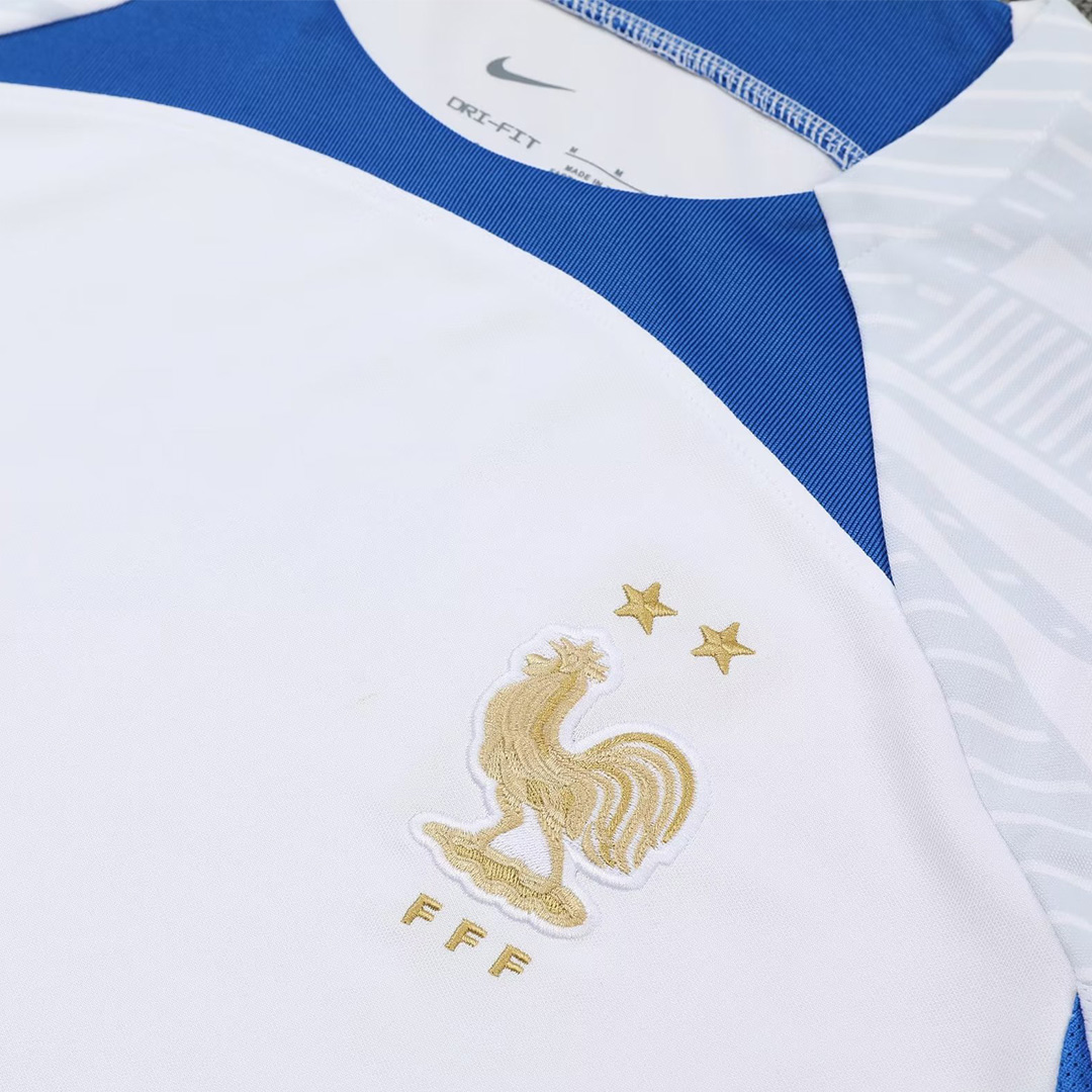 France Pre-Match Jersey Kit(Jersey+Short) Replica 2022