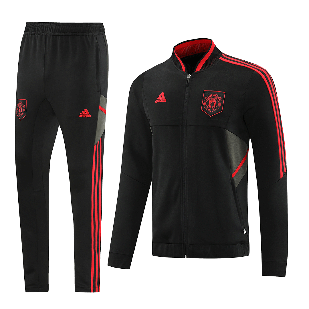 Manchester United Training Kit (Jacket+Pants) Black 2022/23