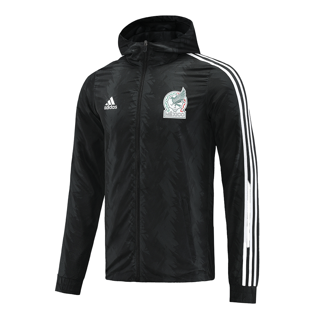 Mexico Windbreaker Hoodie Jacket Black 2022