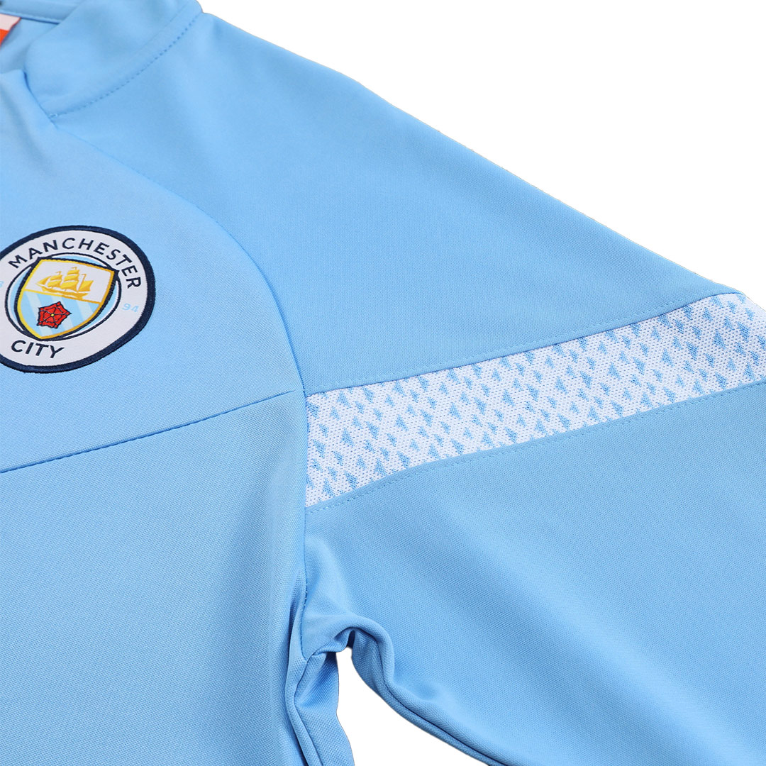 Manchester City Sweatshirt Kit(Top+Pants) Blue 2022/23