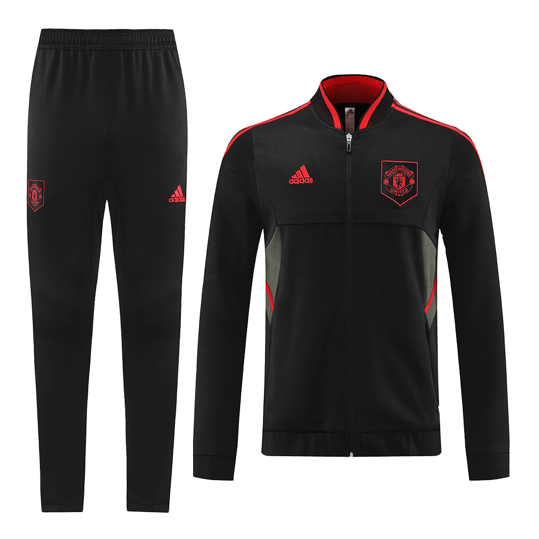 Manchester United Training Kit (Jacket+Pants) Black 2022/23