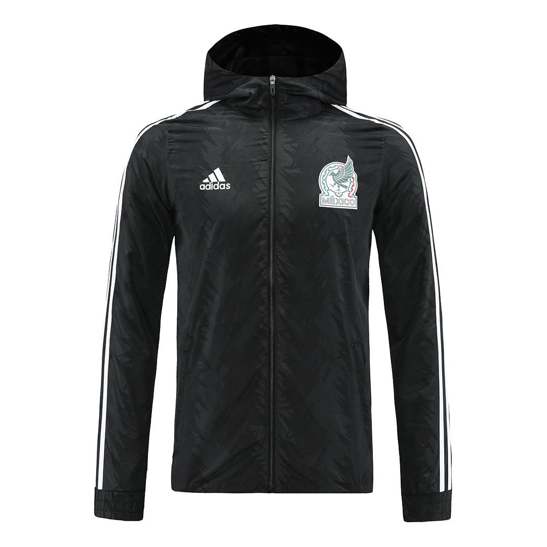 Mexico Windbreaker Hoodie Jacket Black 2022