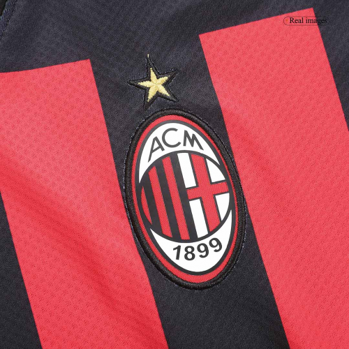 AC Milan Soccer Jersey Long Sleeve Home Replica 2022/23