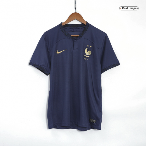 France Soccer Jersey Home Replica World Cup 2022